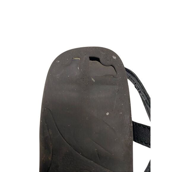 Bare Traps Jovial Wedge Slingback Sandals Leather Strap Medallion Detail 6.5M - Picture 8 of 16